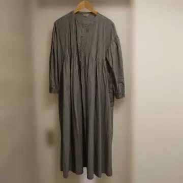 사만사 모스모스 면린넨 핀턱 원피스