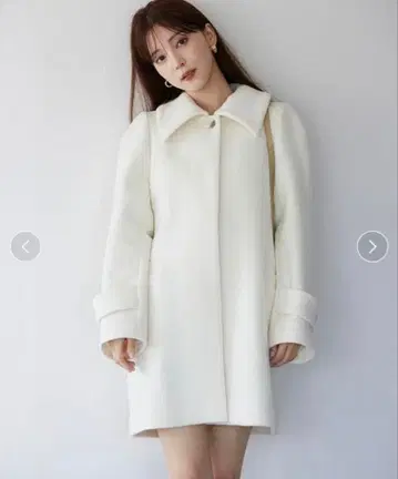 snidel 스나이델 [코트 라보] 스텐칼라 I라인 코트