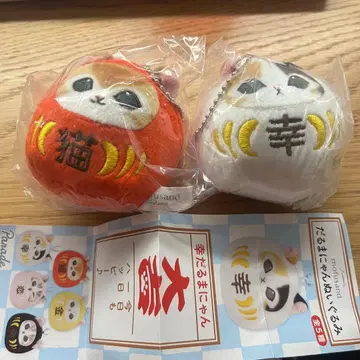 묶음 판매 행운 고양이 달마냥 봉제 인형 mofusand 모프 샌드