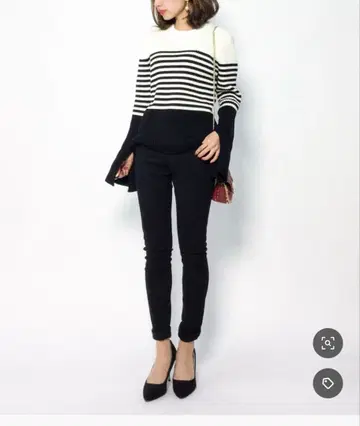 스픽 앤 스팬 보더 니트