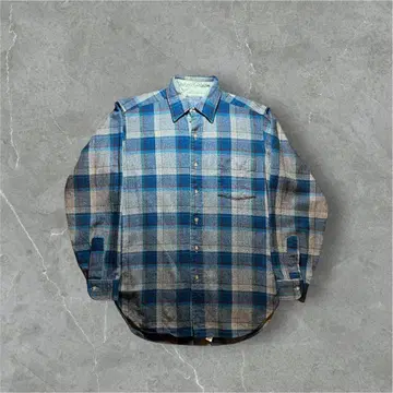 70s usa제 pendleton 울 셔츠 좋은 배색