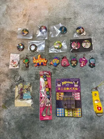 팝픈 뮤직 아크릴 키링, 캔 배치, 스트랩, 입체 퍼즐