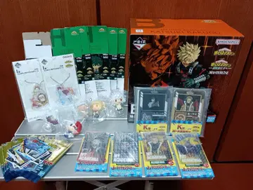 나의 히어로 아카데미아 B상 바쿠고 카츠키 피규어 미개봉과 여러가지 세트