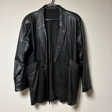 PREVAIL 가죽 자켓 블랙