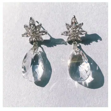 브라이덜 액세서리 결혼식 사전 촬영 귀찌 just married