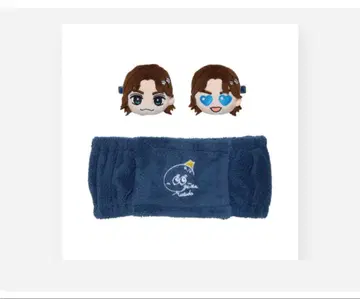 마츠다 겐타 캐릭터 얼굴 헤어밴드 세트