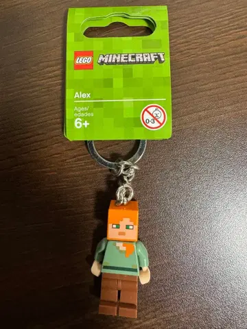 LEGO 마인크래프트 알렉스 피규어 키링