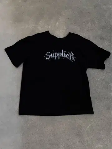 Supplier 블랙 T셔츠 XL