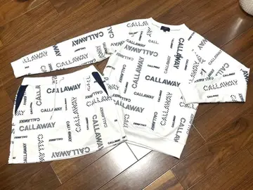 캘러웨이 2세트 셋업 올 패턴 맨투맨