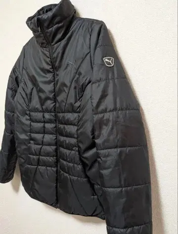 미사용 새상품 PUMA 블랙 다운 자켓 여성용 L 사이즈