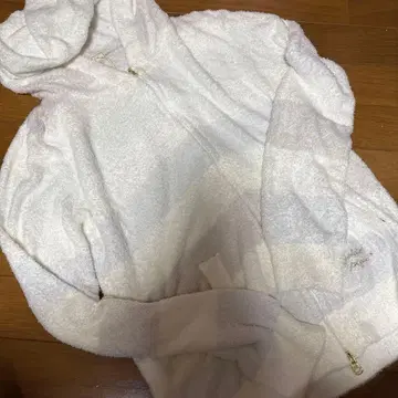 piquato 플리스 후드 부착 룸웨어