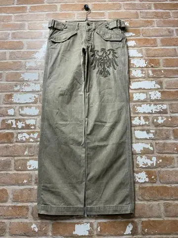 00s 291295=HOMME archive 데님 워크 팬츠 y2k