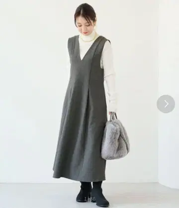 [ 새상품급 ] 그린 라벨 릴랙싱 롱 원피스 점퍼 스커트