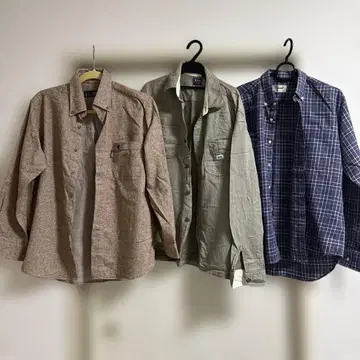 새상품급 3종 세트 Lee polo 크로커다일 플란넬 셔츠