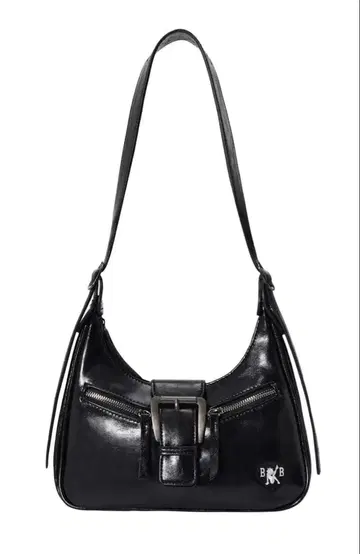 BettyBoop 버클 포켓 크로스 숄더백 블랙