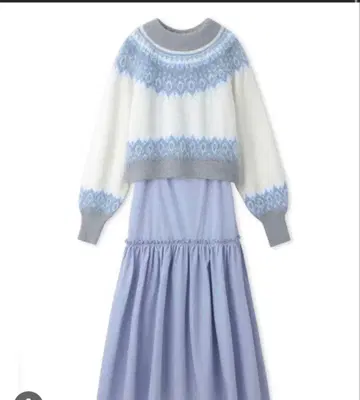FURFUR 노르딕 세트 원피스