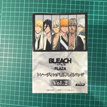 BLEACH 천년혈전편 신규 일러스트 트레이딩 금박 캔뱃지