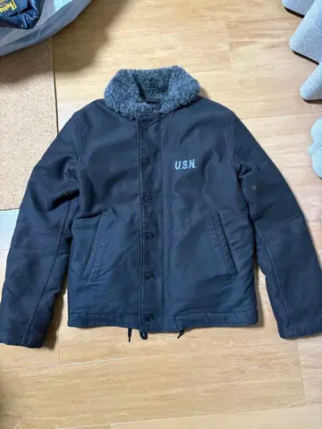 YMCLKY N-1 덱 자켓 블랙 USN