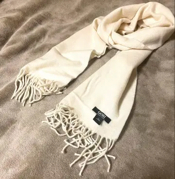 GOBI 캐시미어 100% 머플러 아이보리