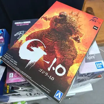 아오시마 PLAfig 고질라 1.0 일반 버전 최초 한정 부품 포함