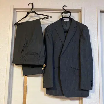 수트 네이비 스트라이프