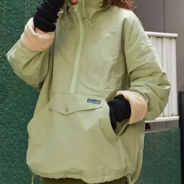 FREAK'S OUTDOORS 안감 플리스 하프 지퍼 풀오버