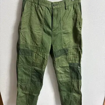 XLARGE 패치워크 베이커 팬츠