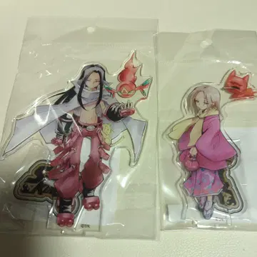 샤먼킹전 아사쿠라 하오 오야마 안나 아크릴 스탠드 2개 세트