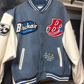 Black air 바시티 자켓