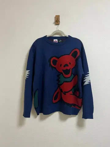 go slow caravan x GRATEFUL DEAD 니트 스웨터