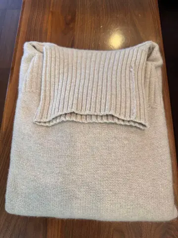 프레임워크 캐시미어 95% 터틀넥 니트