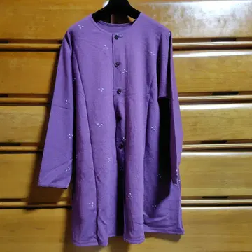 JURGEN LEHL 퍼플 가디건 M 새상품급