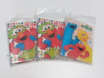 [ 미사용 새상품 ] 세서미 스트릿 시스템 수첩 3권 세트 엘모