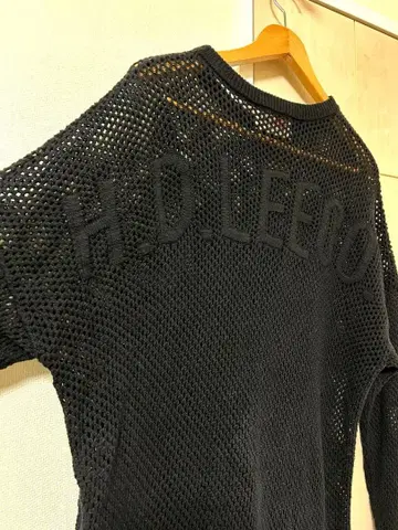 Lee 리 메쉬 탑 블랙