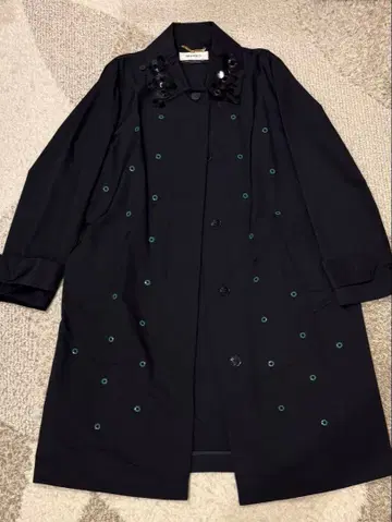 MUVEIL 뮤베일 스텐카라 코트 네이비