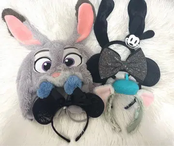 팬캡 머리띠 주디