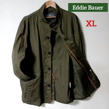 Eddie Bauer 커버올 올리브 그린 필드 자켓 XL