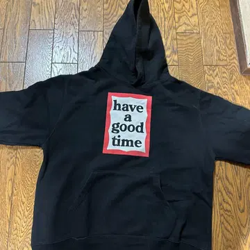 have a good time XL 블랙 후드티