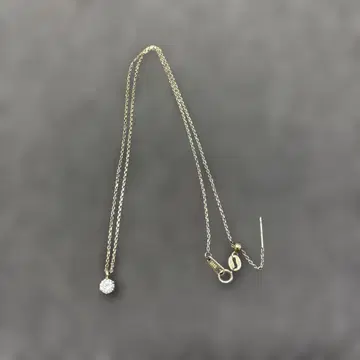 ITALY silver925 x 지르코니아 목걸이