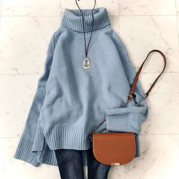 새상품급 프레임워크 AQUA 터틀 풀오버 블루 FREE