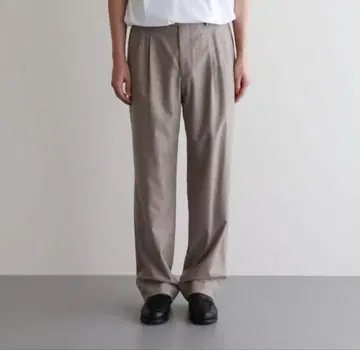 [ 극상 플란넬 ] AURALEE 울 플란넬 슬랙스