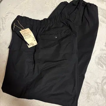 무인양품 이지 와이드 팬츠 M 블랙