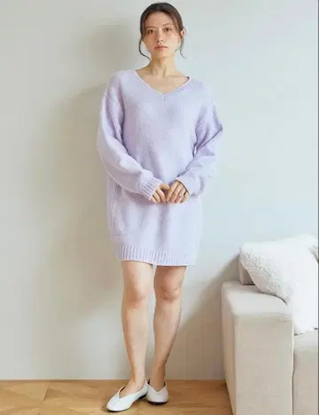 젤라또피케 룸웨어 핑크 미니 원피스