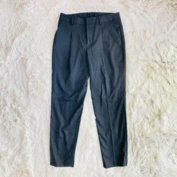 그린 라벨 릴랙싱/슬랙스/38/허리밴딩 오피스/블랙