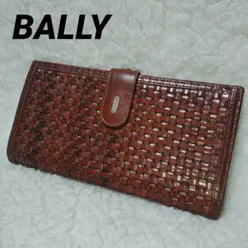 발리 BALLY 장지갑 가마구치 인트레차트 브라운 가죽