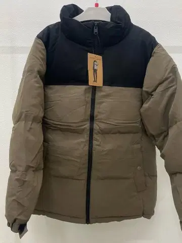 [ 미니멀리스트 ] 볼 패디드 스탠드 블루종 카키 LL 워크맨