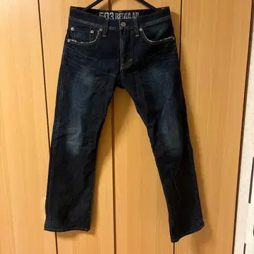 503 REGULAR 다크 블루 데님