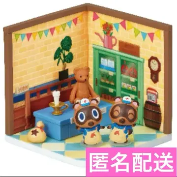 동물의 숲 해피룸 피규어 너굴&밤돌이 리멘트