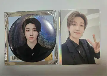 세븐틴 THE8 민하오 캔뱃지 트레이딩 카드