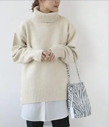 저널 스탠다드 리룸 터틀넥 풀오버